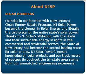 About New Jersey Solar Power