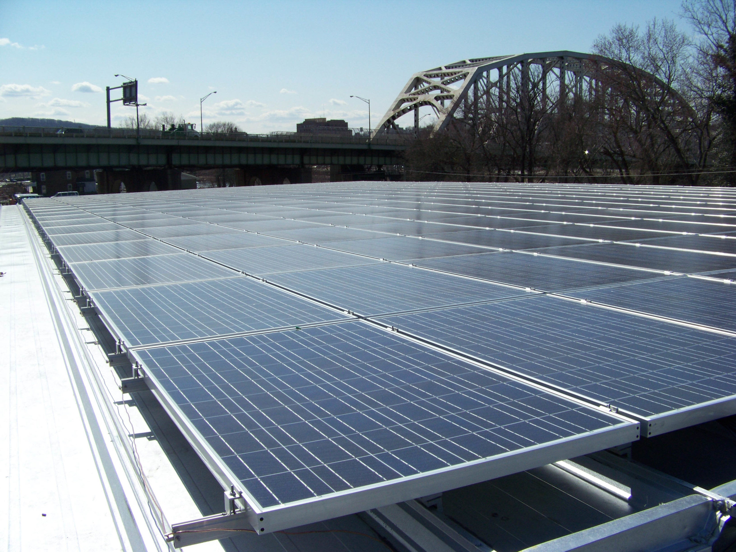 Commercial Solar Power Installation