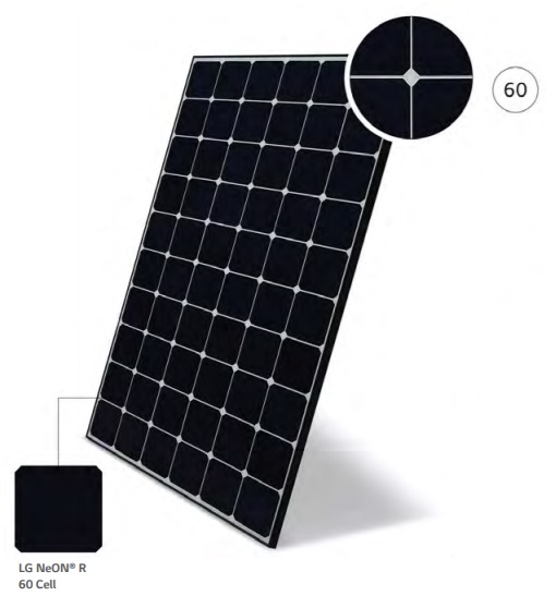 LG NeON R Solar Panel