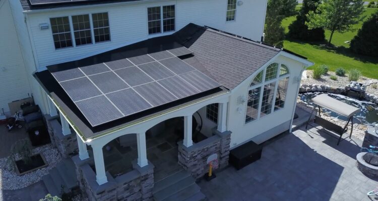 Solar Panel System Installed By NJ Solar Power Team On Home In New Jersey